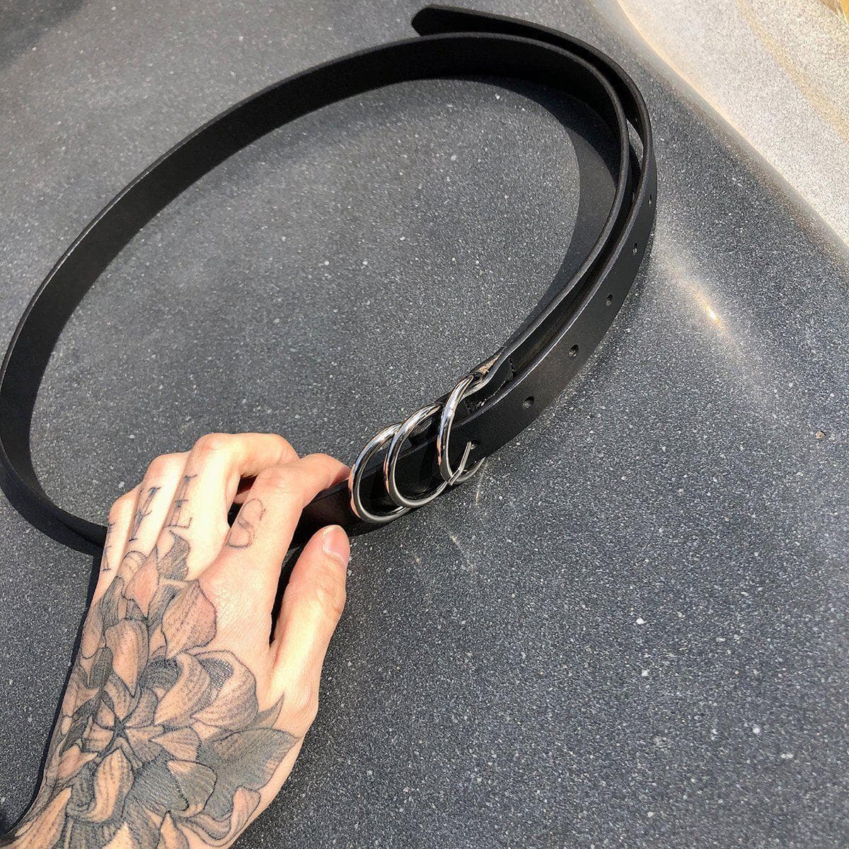 Leather Thin Belt